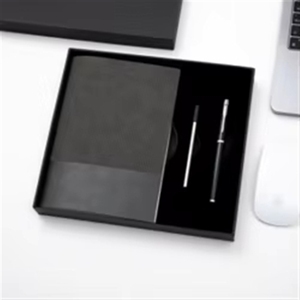 Ensemble de carnets A5 Inspire avec stylo à bille, papeterie mignonne, agenda, carnet d'exercices, journal – Couverture en PU, reliure cousue, en stock, idées cadeaux - Product Image 2