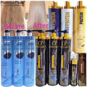 ครีมยืดผมเคราตินสำหรับผมเสีย1000มล. * 3ชิ้นครีมเคราตินสำหรับร้านเสริมสวยมืออาชีพ - Product Image 6