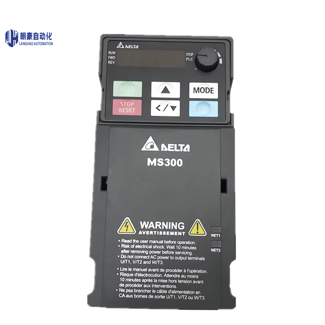 VFD4A2MS43AFSAA VFD2A8MS43AFSAA VFD5A5MS43AFSAA Three Phase Frequency Inverter Variable Speed Drive Compact VFD Controller
