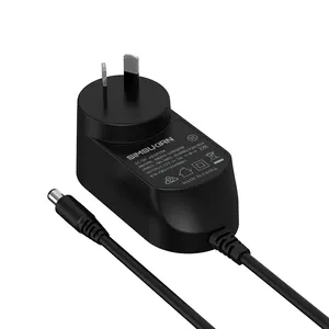 12 v 2 ampères adaptateur d'alimentation australien mince 12 v adaptateur d'alimentation cc 12 v 2a