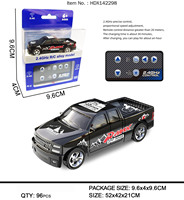 Mini Coche de Carreras de Aleación Fundida a Presión de Alta Precisión con Control Remoto de 2.4G, 7 Canales, Control por Aplicación, Modelo SUV RC
