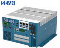 Ordinateur industriel sans ventilateur haute performance SEAN KMDA-5920-S002, processeur Intel I3 I7 I9 8e/9e génération Coffee Lake, 32 Go-128 Go de RAM