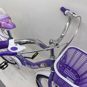 <span class=keywords><strong>Bicicletta</strong></span> da città per <span class=keywords><strong>bambina</strong></span>/ragazza con cestino, 20/24 pollici, monovelocità, forcella in acciaio, colore rosa - Product Image 3