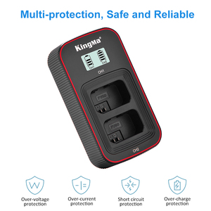 KingMa <span class=keywords><strong>NP</strong></span>-<span class=keywords><strong>FW50</strong></span>แบตเตอรี่แบบชาร์จไฟได้และชุดชาร์จ USB คู่จอ LCD ใหม่ BM058-<span class=keywords><strong>FW50</strong></span>สำหรับ <span class=keywords><strong>Sony</strong></span> <span class=keywords><strong>NP</strong></span> <span class=keywords><strong>FW50</strong></span> - Product Image 2