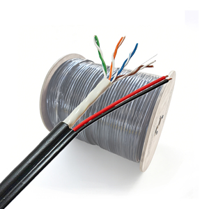 <span class=keywords><strong>Cable</strong></span> Cat5e UTP POE Power Over <span class=keywords><strong>Ethernet</strong></span>, 24 AWG, <span class=keywords><strong>4</strong></span> Pares, Cobre Puro, 305 m, Compatible con Cámaras de Seguridad - Product Image 2