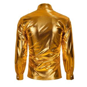 Costume de Cosplay Hippie Rétro des Années 70 Costume d'Halloween Costume pour Hommes Déguisement Fantaisie Carnaval Fête Vintage Rock <span class=keywords><strong>Disco</strong></span> Boîte de Nuit - Product Image 5