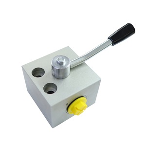 Válvula de control direccional hidráulica manual de 3 vías con cuerpo de aluminio G14 G38 G12 G34 para sistema hidráulico - Product Image 4