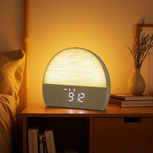 Vải Wake-up ánh sáng & đồng hồ báo thức thông minh ánh sáng mặt trời mọc với tiếng ồn trắng cho giấc ngủ - Product Image 4