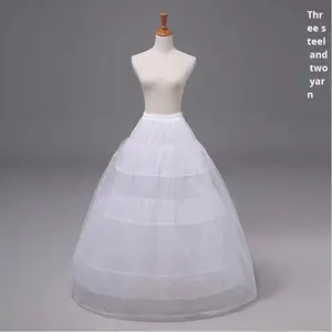 9 styles de jupes de mariage en mousseline de soie blanche, jupes longues en tulle pour femmes adultes - Product Image 6