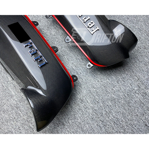 DRIFTON Para Ferrari 488 GTB Spider Caja de Aire del Motor de Fibra de Carbono Seca con Acabado Brillante/Mate de Tejido 3K/6K/12K - Product Image 5