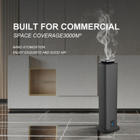 Diffuseur de parfum au sol en aluminium pour hall d'hôtel professionnel Machine de diffuseur d'arôme d'huile essentielle de tour commerciale