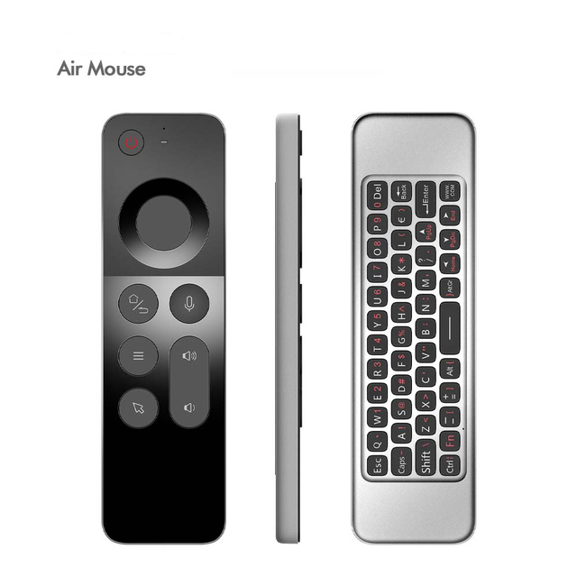 Air Mouse Gyroscope Cheapest Voice 2.4GHz Wireless Remote Control Backlit Wireless W3 Air Mouse Remote Control