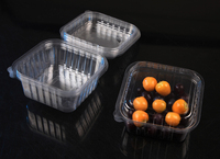 Machine voor het maken van wegwerp vacuüm plastic voedselcontainers, machines voor het thermoformen van plastic fruitcontainers