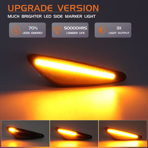 Luz LED de posición lateral dinámica de pieza de automóvil para <span class=keywords><strong>Mazda</strong></span> <span class=keywords><strong>5</strong></span> CW 6GH <span class=keywords><strong>124</strong></span> ND, indicador de lámpara de espejo de señal de giro <span class=keywords><strong>Fiat</strong></span> <span class=keywords><strong>Spider</strong></span> Abarth - Product Image 6
