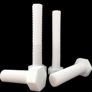 Tornillo hexagonal de cerámica de zirconia M2 M3 <span class=keywords><strong>M5</strong></span> M6 M16, perno de zirconia ZrO2 - Product Image 2