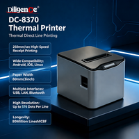 Printer Thermal Struk POS WiFi Android BT LAN USB 83mm Murah dengan Driver Linux Tersedia Garansi 2 Tahun
