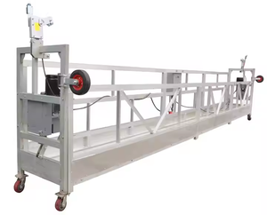 Plateforme suspendue de travail en acier, type Zlp630, pour l'<span class=keywords><strong>entretien</strong></span> des façades, panier suspendu modulaire pour la construction - Product Image 6