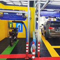 360 haute pression libre-service moto voiture Machine à laver automatique moto laveuse avec système de séchage