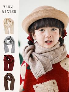 Mode chaleur personnelle confortable bébé écharpe solide garçons filles enfants enfant en bas âge accessoire de qualité - Product Image 3