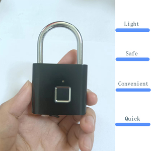 High Quality Waterproof Smart Keyless Fingerprint Cabinet Drawer Lock Mini Fingerprint <strong>Padlock</strong> - Product Image 5