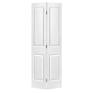 Morden 30 \ "x 80 \" cửa gấp hai lớp sơn lót màu trắng hiện đại với thiết kế tổ ong được đúc từ MDF để sử dụng tại nhà - Product Image 1