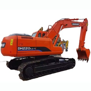 Doosan DH220lc-7 22T Excavator Japanese CE Certified Low Consumption Kawasaki Hydraulic Valve Motor Engine Gear Bearing 1 Year - Product Image 1