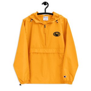Giacca in Pelle con Cappuccio Ricamata For Champion - Stile College Impermeabile per la Primavera - Product Image 1
