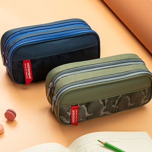 Astuccio mimetico a doppio strato <span class=keywords><strong>per</strong></span> ragazzi, <span class=keywords><strong>per</strong></span> studenti delle scuole <span class=keywords><strong>medie</strong></span> e superiori, custodia <span class=keywords><strong>per</strong></span> cancelleria - Product Image 5