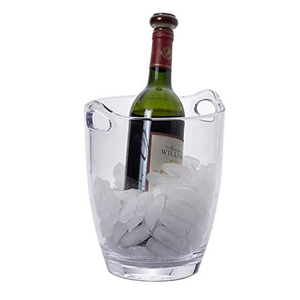 2022 nuovo secchiello per il ghiaccio trasparente in plastica trasparente per Champagne di lusso - Product Image 5