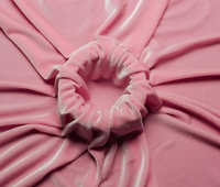 Qualité en gros 100% Polyester coréen velours tissu respirant Stretch bio teint robe costume haut luxe échantillon gratuit