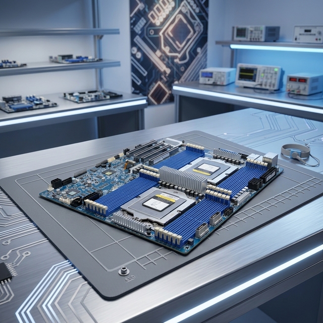 MZ73-LM1 Dual AMD EPYC Workstation Server Motherboard SP5 DDR5 Advanced Rendering and Compute Platform