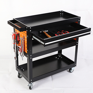 Chariot <span class=keywords><strong>à</strong></span> <span class=keywords><strong>outils</strong></span> en acier multifonctionnel professionnel <span class=keywords><strong>à</strong></span> 7 tiroirs chariot d'armoire de mécanicien réparation Automobile coffre <span class=keywords><strong>à</strong></span> <span class=keywords><strong>outils</strong></span> en fer - Product Image 3