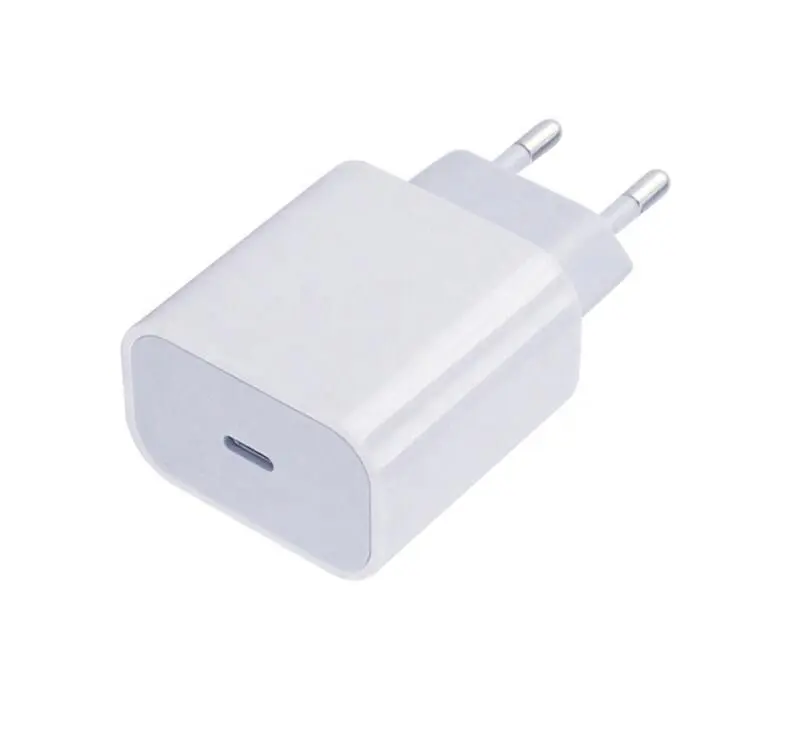 Neuheiten Handy US Plug One Port Schnell ladegerät Schnell ladegerät Typ C 20W USB PD USBC Ladegerät für iPhone 12