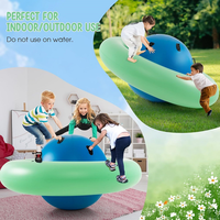 Fauteuil à bascule gonflable en forme de dôme, balançoire gonflable pour enfants, planète des enfants