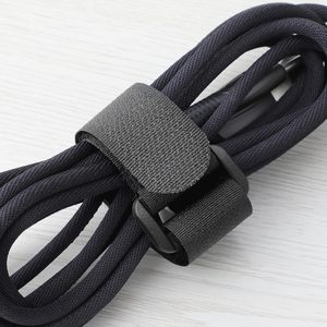 扎带30厘米电缆扎带，带可调钩环定制颜色自粘扣切割形状印刷标志 - Product Image 6