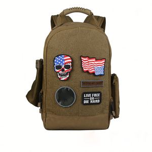 Sac à dos tactique en tissu Oxford 600D, style sac à main, avec système Velcro Molle, portable, léger et durable, pour rangement - Product Image 1