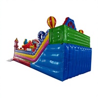Trampoline gonflable commercial personnalisé pour enfants, motif dessin animé, écologique, en PVC Beleqi, vente directe usine, pour parcs d'attractions