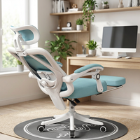 Chaise de bureau ergonomique en maille 2026, vente chaude, avec coussin moelleux de haute qualité et support lombaire pour cadres