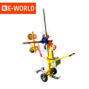 300kg 400kg 500kg Electric Mobile Glass Vacuum Lifter equipment For marble wood Glass Lifting Robot