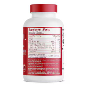 Huile de krill en gélules molles OEM avec EPA DHA, soutien du cerveau et de la mémoire, articulations saines, gélules molles d'huile de krill de haute qualité - Product Image 2