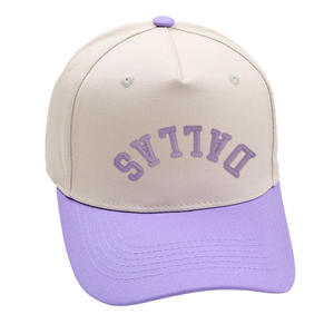 Casquette de sport en coton structurée pour <span class=keywords><strong>femme</strong></span> avec logo brodé 3D personnalisé, casquette de baseball à 5 panneaux pour homme, Gorras - Product Image 6