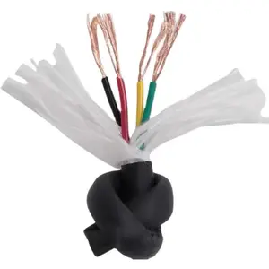 Cable blindado Cable de remolque 2 4 6 8 10 12 16 Core 22 20 18 17 16 AWG Cable de cadena de arrastre de alta flexibilidad