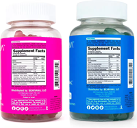 Gummies Naturelles pour l'Augmentation des Fesses et des Hanches avec Maca et Fenugrec pour Femmes – Complément Repulpant et Liftant