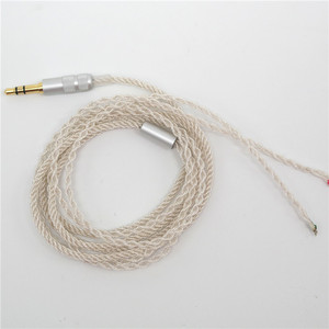 Cable para auriculares, 8 hilos, alambre de cobre puro plateado para auriculares de alta gama, equipos de audio digital - Product Image 3