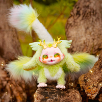 Dumia 17cm Lol Animal Movable Pond Plush Doll with Skeleton for Girls