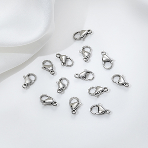 Chiusure a Moschettone e Ganci in Acciaio Inossidabile 316L Placcato Oro 14K di Alta Qualità <span class=keywords><strong>per</strong></span> Collane, <span class=keywords><strong>Bracciali</strong></span> e Accessori di Gioielleria - Product Image 5
