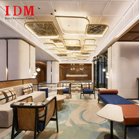 Ensemble de meubles de bar, restaurant, salle de sport, de qualité supérieure, écologiques, pour usage commercial, tables modernes, chaises rembourrées, IDM Hotel