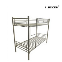 Lit superposé en métal gain de place, cadre de lit double stable en fer, lit superposé en acier pour enfants et adultes, chambre et auberge d'étudiants