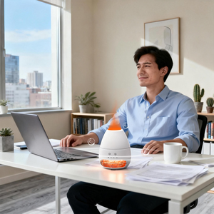 Lampu Garam Diffuser Minyak Esensial Grosir Produk Baru <span class=keywords><strong>2026</strong></span> dengan Timer untuk Relaksasi di Kantor - Product Image 1