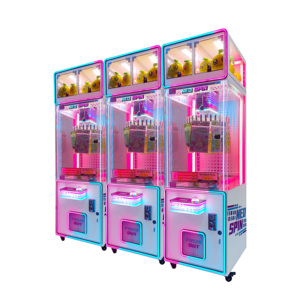 Neo-Spin Mini Clip trò chơi Arcade máy phổ biến đồng tiền hoạt động may mắn Claw cẩu với giải thưởng Locker - Product Image 3